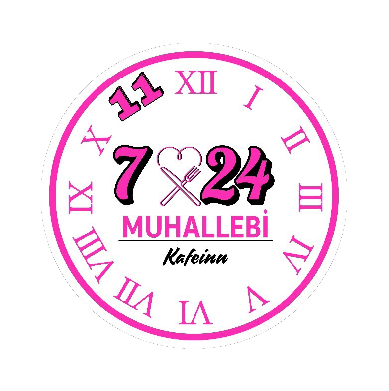 7/24 Muhallebi Kafeinn Logo